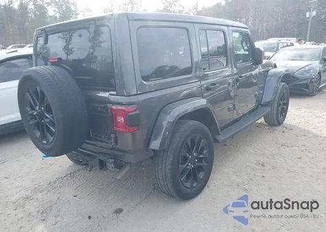 2022 Jeep Wrangler 4Xe Unlimited Sahara 4X4 из США, поврежденный, VIN 1C4JJXP63NW137720